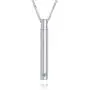 Bar Urn necklace for ashes 925 Sterling Silver Simple cylinder Memorial Keepsake Minimalist Cremation Jewelry pendant necklace for men Bar Urn necklace for ashes 925 Sterling Silver Simple cylinder Memorial Keepsake Minimalist Cremation Jewelry pendant necklace for men