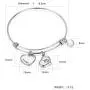 Ubrand 12 Constellation Bracelet, Stainless Steel 12 Constellations and Letter Pendant Bracelet Adjustable Stainless Steel Bracelet for Girls, Ladies, Boys, Mens Ubrand 12 Constellation Bracelet, Stainless Steel 12 Constellations and Letter Pendant Bracelet Adjustable Stainless Steel Bracelet for Girls, Ladies, Boys, Mens