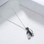 YAFEINI Penguin Gifts Sterling Silver Penguin Necklace Penguin Pendant Jewelry for Women Girls Gifts