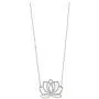 Boma Jewelry Sterling Silver Lotus Blossom Flower Necklace, 16 inches Boma Jewelry Sterling Silver Lotus Blossom Flower Necklace, 16 inches