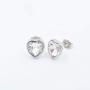 Giffor 002 Bracelets for Women Silver Plated Jewelry Sets Necklaces Stud Earrings Birthday Gifts Braclets