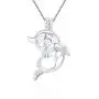 LGSY Sterling Silver Dolphin with Babies Pearl Cage Pendants for Women, Design Pearl Cage Pendants for Pearl Jewelry Making, Essential Oil Diffuser Lockets for Pearl Jewelry LGSY Sterling Silver Dolphin with Babies Pearl Cage Pendants for Women, Design Pearl Cage Pendants for Pearl Jewelry Making, Essential Oil Diffuser Lockets for Pearl Jewelry
