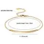 Dainty Gold Bar Bracelet for Women Simple Delicate Thin Cuff Bangle Hook Bracelet 18K Gold Plated Handmade Minimalist Jewelry Dainty Gold Bar Bracelet for Women Simple Delicate Thin Cuff Bangle Hook Bracelet 18K Gold Plated Handmade Minimalist Jewelry