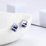 Birthstone Necklace/Earring 925 Sterling Silver Women Cross/3D Cube/Cresent Moon Birth Stone Jewelry Mens Birthday Gift Anniversary Present Birthstone Necklace/Earring 925 Sterling Silver Women Cross/3D Cube/Cresent Moon Birth Stone Jewelry Mens Birthday Gift Anniversary Present
