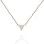 PAVOI 14K Gold Plated Triangle Created Opal Necklace | Opal Necklaces for Women PAVOI 14K Gold Plated Triangle Created Opal Necklace | Opal Necklaces for Women