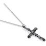 POPKIMI S925 Sterling Silver Faith Necklace Pendant Jewelry for Women Gifts,18+2inch