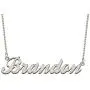 Dancing Wolf Stainless Steel Custom Name Necklace Personalized Customize Any Names Mother Day Jewelry Gift Dancing Wolf Stainless Steel Custom Name Necklace Personalized Customize Any Names Mother Day Jewelry Gift