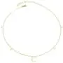 Agvana Gold Plated Sterling Silver Moon and Star Necklace for Women Cubic Zirconia CZ Dainty Necklace Fashion Jewelry Birthday Christmas Gifts for Her Teens Girls with Gift Box, 14.6+3 Inch Extender Agvana Gold Plated Sterling Silver Moon and Star Necklace for Women Cubic Zirconia CZ Dainty Necklace Fashion Jewelry Birthday Christmas Gifts for Her Teens Girls with Gift Box, 14.6+3 Inch Extender