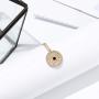 Acedre Boho Heart Cross Choker Necklace Moon Crescent Layered Necklaces Gold Bar Key Necklace Chains Adjustable Neck Jewelry Accessory for Women and Girls (C)