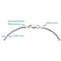 Quadri - Rope Chain Diamond-Cut in 925 Sterling Silver Italian 2mm Solid Necklace for Men Women Boys Girls - 16 to 30 inch - Premium Quality Certified Made in Italy - Gift Box Included