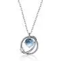 Star Planet Necklace Choker Blue Glass Cubic Zirconia Starry Universe Round Circle Pendant Necklace for Women Girls Fashion Jewelry Star Planet Necklace Choker Blue Glass Cubic Zirconia Starry Universe Round Circle Pendant Necklace for Women Girls Fashion Jewelry