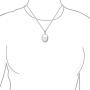 Simple Plain Dome Oval Circle Traditional Keepsake Personalized Engrave Photo Locket For Women Teens Holds Photos Pictures 925 Silver Necklace Pendant Small Medium Large