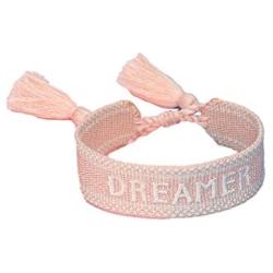 Woven Cotton Knitted Word Wrap Bracelets Lucky Lettering LOVE Pattern Braided Bracelets Boho Adjustable Handmade tassel Cord Bohemian Bracelets for Women girl Bracelet Jewelry