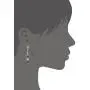 BONALUNA Bohemian Wood And Marble Effect Triangle Drop Statement Earrings BONALUNA Bohemian Wood And Marble Effect Triangle Drop Statement Earrings