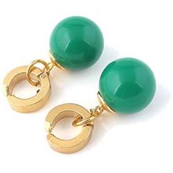 Dragon Ball Goku Black Potara Earring Zamasu Agate Drop Earrings 1 Pair