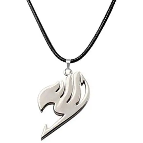 Stainless steel Fairy Tail Logo Necklace Cosplay Jewelry Anime Figure Fairytail Gift