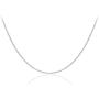 Michael Zweig 925 Sterling Silver Necklace for Women - Necklace Box Chain Sterling Silver | 1.0 mm Thickness with Spring Ring, Italy Tag