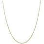 Gold Plated 2MM Stainless Steel Chain Necklace, Thin Cable Chain Necklace for Women Men, Gold Chains for Necklace Alone or Pendant Addition, 16-30 inch Available