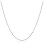 FUNRUN JEWELRY 925 Sterling Silver 1mm Round Snake Chain Necklace for Women Men 16''-30''