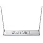 Graduation Jewelry - Bar Necklace - Personalized Name Necklace Nameplate - Jewelry Gift for her- Class of 2019-2020
