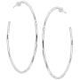 Silpada Essential Hammered Hoop Earrings in Sterling Silver