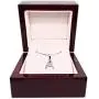 Diamond Wish 14k White Gold Diamond Initial Pendant Necklace (1/10cttw) with 18-inch Chain Diamond Wish 14k White Gold Diamond Initial Pendant Necklace (1/10cttw) with 18-inch Chain