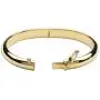 Childrens and Adults 14K Gold-Plated or Sterling Silver Classic Baby Bangle Bracelet