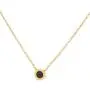 KLKE 14K Gold Necklaces for Women, Dainty Choker Necklace Gift Black Onyx Round Pendant Stainless Steel Necklaces for Girls KLKE 14K Gold Necklaces for Women, Dainty Choker Necklace Gift Black Onyx Round Pendant Stainless Steel Necklaces for Girls