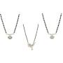 Efulgenz Indian Bollywood Ethnic Traditional Gold Plated CZ Mangalsutra Pendant Necklace Set Jewelry for Women