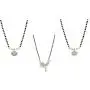 Efulgenz Indian Bollywood Ethnic Traditional Gold Plated CZ Mangalsutra Pendant Necklace Set Jewelry for Women Efulgenz Indian Bollywood Ethnic Traditional Gold Plated CZ Mangalsutra Pendant Necklace Set Jewelry for Women
