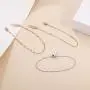 BUREI Women Link Bracelet Dainty Adjustable Bracelets for Girls