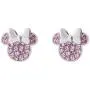 Disney Minnie Mouse Birthstone Jewelry for Women and Girls, Sterling Silver Pave Crystal Stud Earrings Disney Minnie Mouse Birthstone Jewelry for Women and Girls, Sterling Silver Pave Crystal Stud Earrings