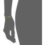 Harry Potter Officially Licensed Hogwarts House Silver and Gold Plated Lariat Bracelet, 9.5'' inch Chain