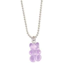 YIZHEN Cute Gummy Bears Necklace and Earring Cartoon Animal Jewelry for Women Girls