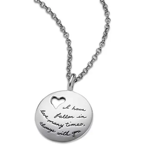 BB Becker Falling in Love Sterling Silver Necklace - Gift for Girlfriend/Wife, Falling in Love with you Heart Jewelry for Her, Relationship, Romantic, Anniversary, Birthday Gifts BB Becker Falling in Love Sterling Silver Necklace - Gift for Girlfriend/Wife, Falling in Love with you Heart Jewelry for Her, Relationship, Romantic, Anniversary, Birthday Gifts