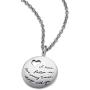 BB Becker Falling in Love Sterling Silver Necklace - Gift for Girlfriend/Wife, Falling in Love with you Heart Jewelry for Her, Relationship, Romantic, Anniversary, Birthday Gifts