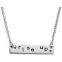 LParkin Hamilton Musical Broadway Gifts Rise Up Necklace Jewelry Inspiration Jewelry Motivation Necklace Jewelry Theater Gift