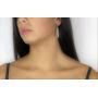 Quadri - Certified Square Bar Earrings Made in Italy - Premium Quality 925 Sterling Silver or 18K Gold over Sterling Silver for Women