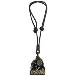EBSEM Music Legends Necklace, Genuine Leather Cord Surfer Jewelry for Men & Women