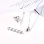 Bar Urn necklace for ashes 925 Sterling Silver Simple cylinder Memorial Keepsake Minimalist Cremation Jewelry pendant necklace for men Bar Urn necklace for ashes 925 Sterling Silver Simple cylinder Memorial Keepsake Minimalist Cremation Jewelry pendant necklace for men
