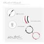 Leather Made Magnetic Couples Bracelets - Sweet Heart, Leather, Mutual Attraction Bracelets for Boyfriend Girlfriend Men Women Long Distance Him and Her