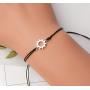 RZKING Pinky Promise Bracelets Morse Code Jewelry Gift Sunflower Bracelets for Best Friends Couple Women Mens Girls