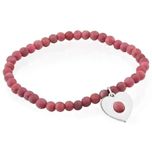 TOUS Super Power 925 Silver Bracelet with Rhodonites