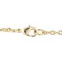 LUX ACCESSORIES Gold Tone Harry Potter Glasses Lightning Bolt Scar Necklace