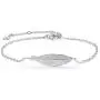 EVER FAITH 925 Sterling Silver Gift Jewelry Lucky Simple Leaf Feather Link Bracelet for Women, Girls EVER FAITH 925 Sterling Silver Gift Jewelry Lucky Simple Leaf Feather Link Bracelet for Women, Girls