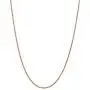 14kt Rose Gold Plated Sterling Silver 1.1mm Diamond-Cut Rope Chain Necklace Solid Italian Nickel-Free, 14-36 Inch 14kt Rose Gold Plated Sterling Silver 1.1mm Diamond-Cut Rope Chain Necklace Solid Italian Nickel-Free, 14-36 Inch