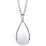 New Teardrop Ashes Urn Pendant Necklace Cremation Memorial Keepsake Jewelry,Carved Locket Stainless Steel Keepsake Waterproof Memorial Pendant for Love,With Tools and Box