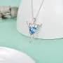 AOBOCO Guardian Angel Wings Sterling Silver Angel Wings with Blue Heart Embellished with Crystals from Swarovski Birthday Christmas Jewelry Gifts Ideas AOBOCO Guardian Angel Wings Sterling Silver Angel Wings with Blue Heart Embellished with Crystals from Swarovski Birthday Christmas Jewelry Gifts Ideas