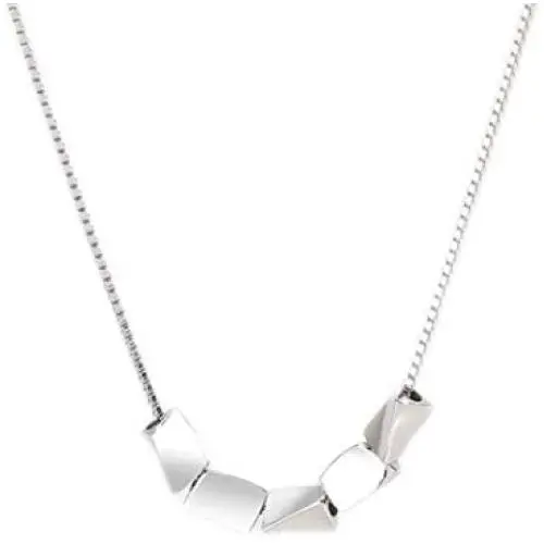 S925 Silver Simple Pendant Necklace Metal Necklace for Women S925 Silver Simple Pendant Necklace Metal Necklace for Women