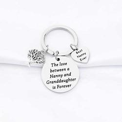 Best Nanny Bracelet Nanny Gifts from Granddaughter Nanny Jewelry The love between a Nanny and Granddaughter is Forever Gift for Nanny